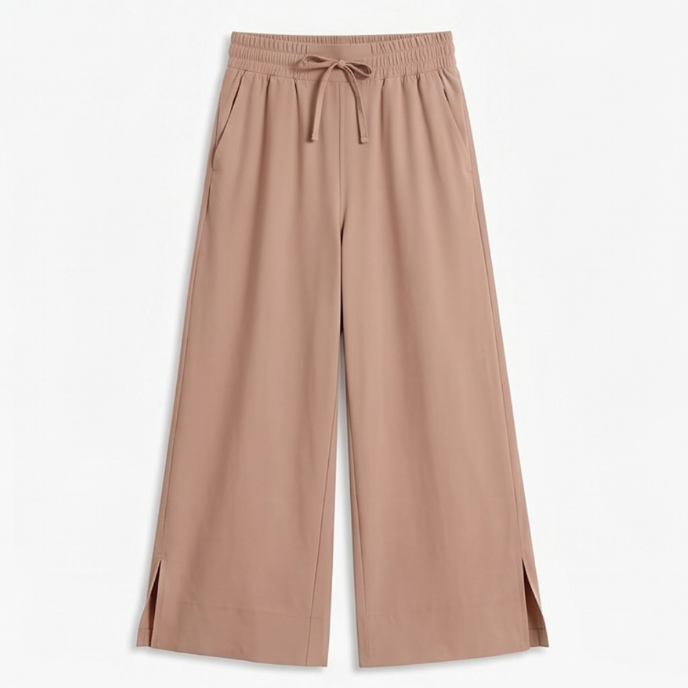 Veluna™ – Effortless Wide-Leg Crop Pants