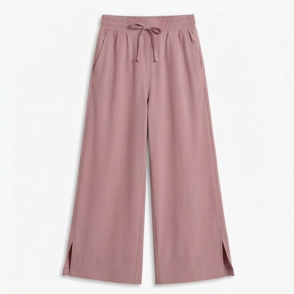 Veluna™ – Effortless Wide-Leg Crop Pants