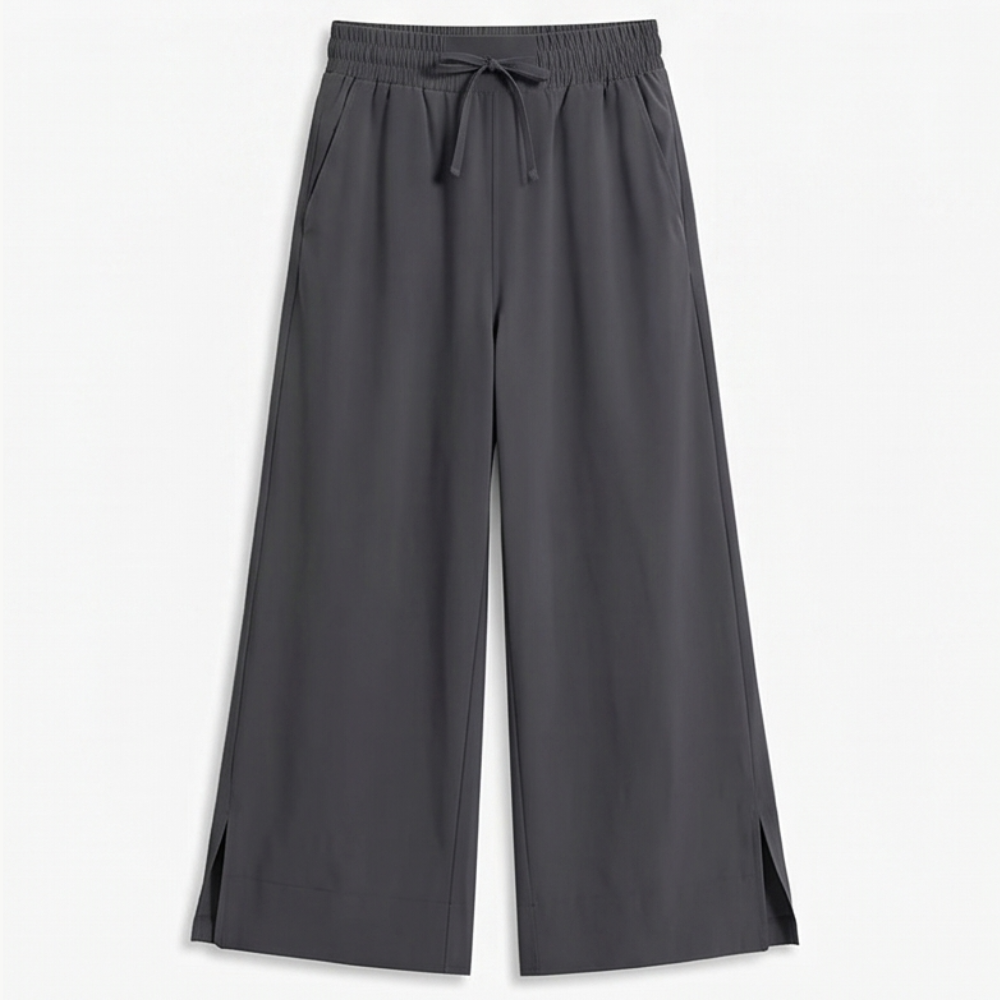 Veluna™ – Effortless Wide-Leg Crop Pants