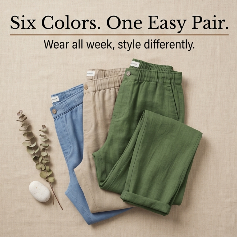 Lirenza™ – Soft Ankle Pants for Everyday Wear