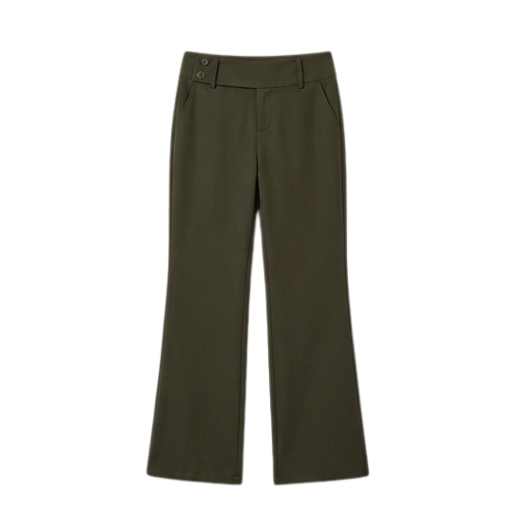 Florevia™ – Elongating Wide-Leg Flare Pants