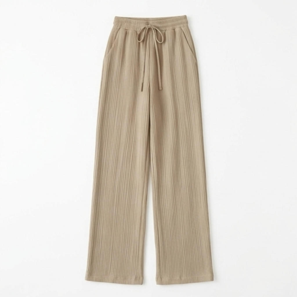 Waverly™ – Crinkle Textured Wide Leg Pants