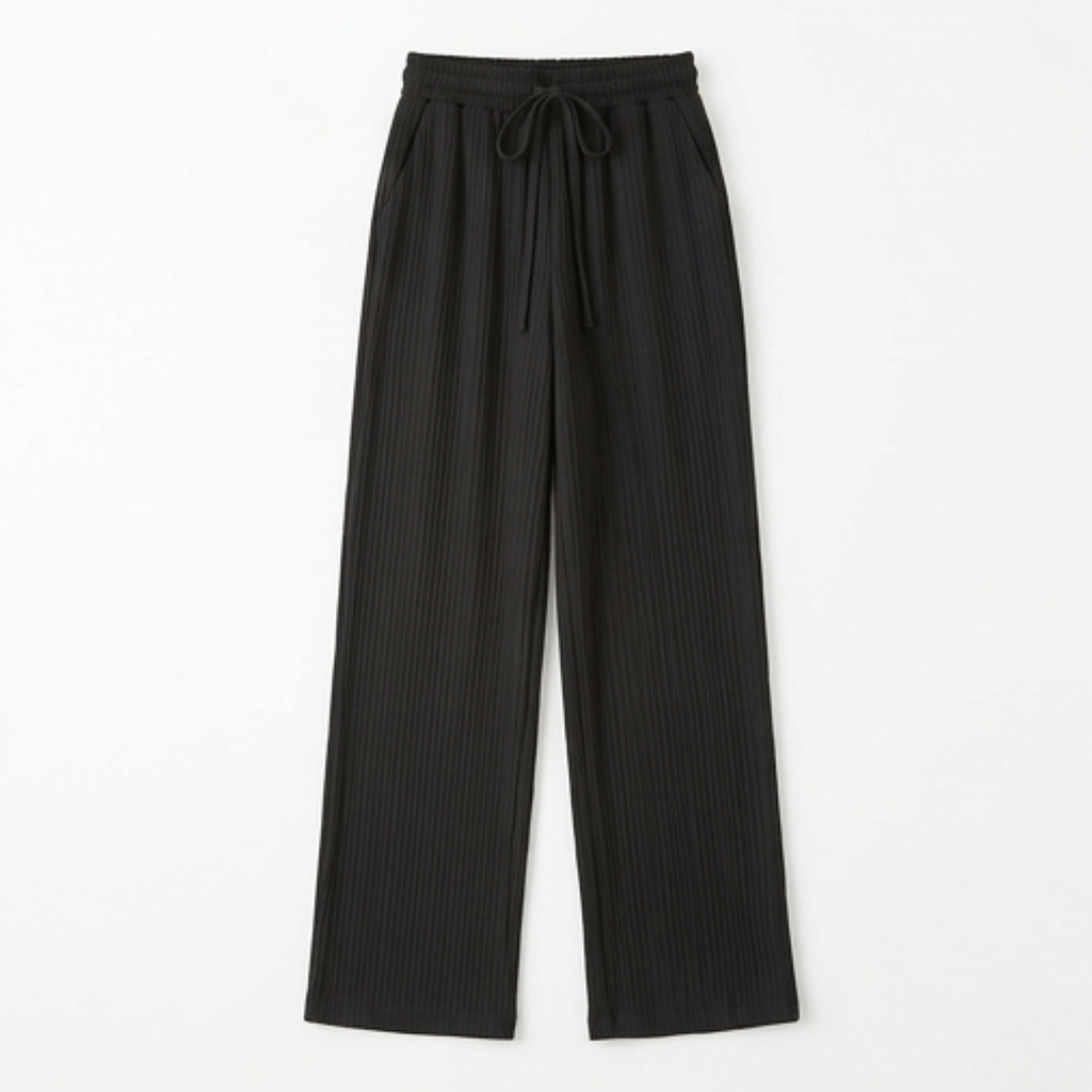 Waverly™ – Crinkle Textured Wide Leg Pants