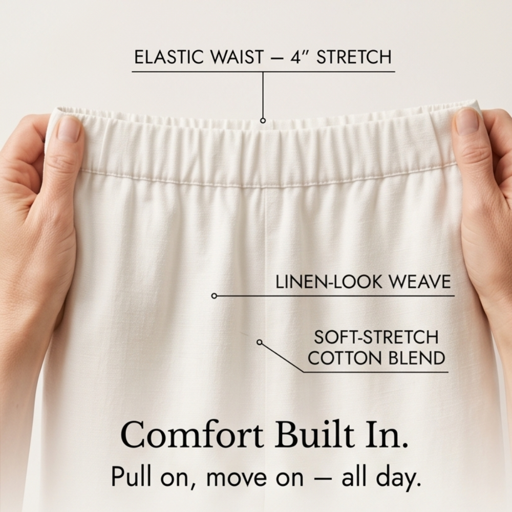 Womee™ – Soft-Stretch Cropped Pants