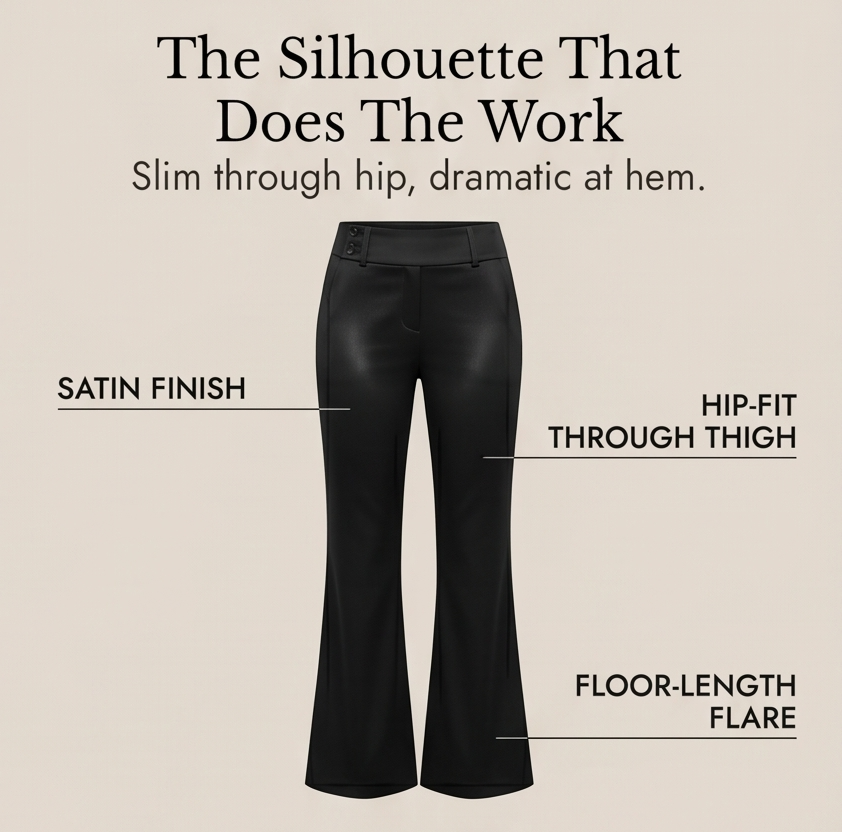 Florevia™ – Elongating Wide-Leg Flare Pants