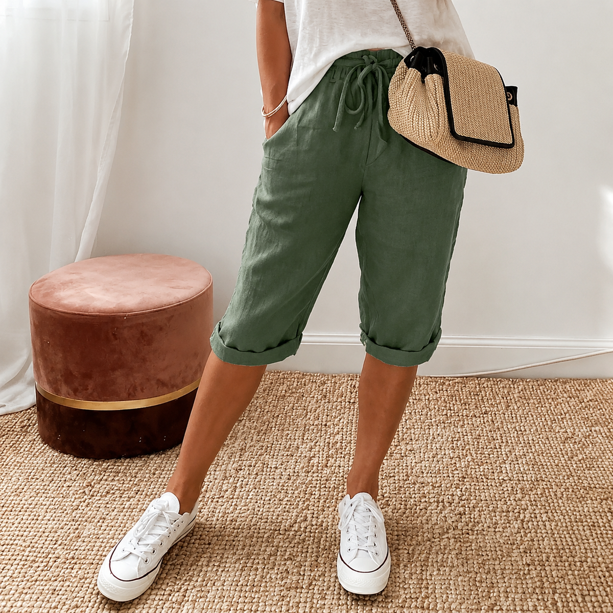 Lunaire™ Capri Pants for Effortless Summer Style