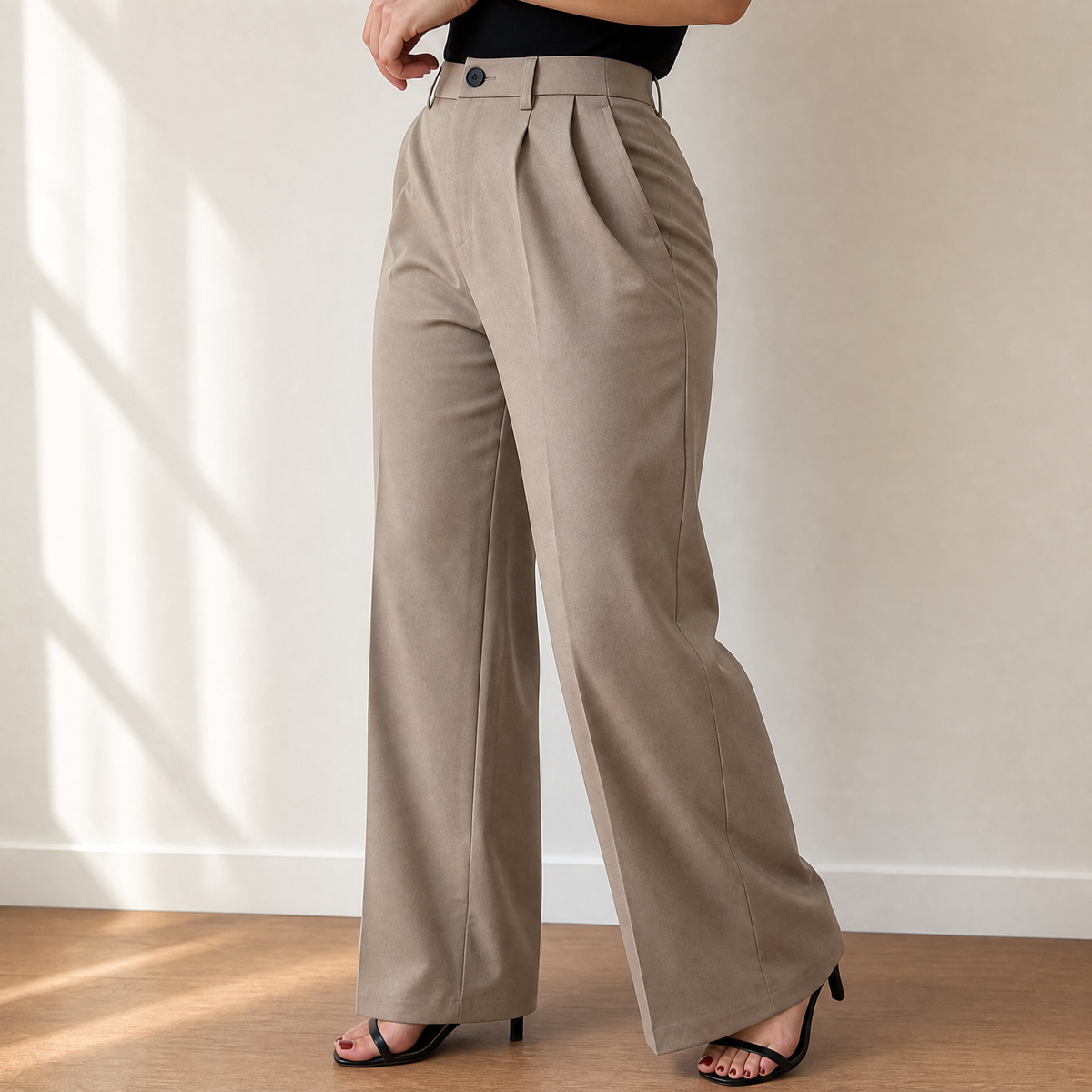 Velora™ — High-Waist Wide-Leg Trousers for Effortless Polish