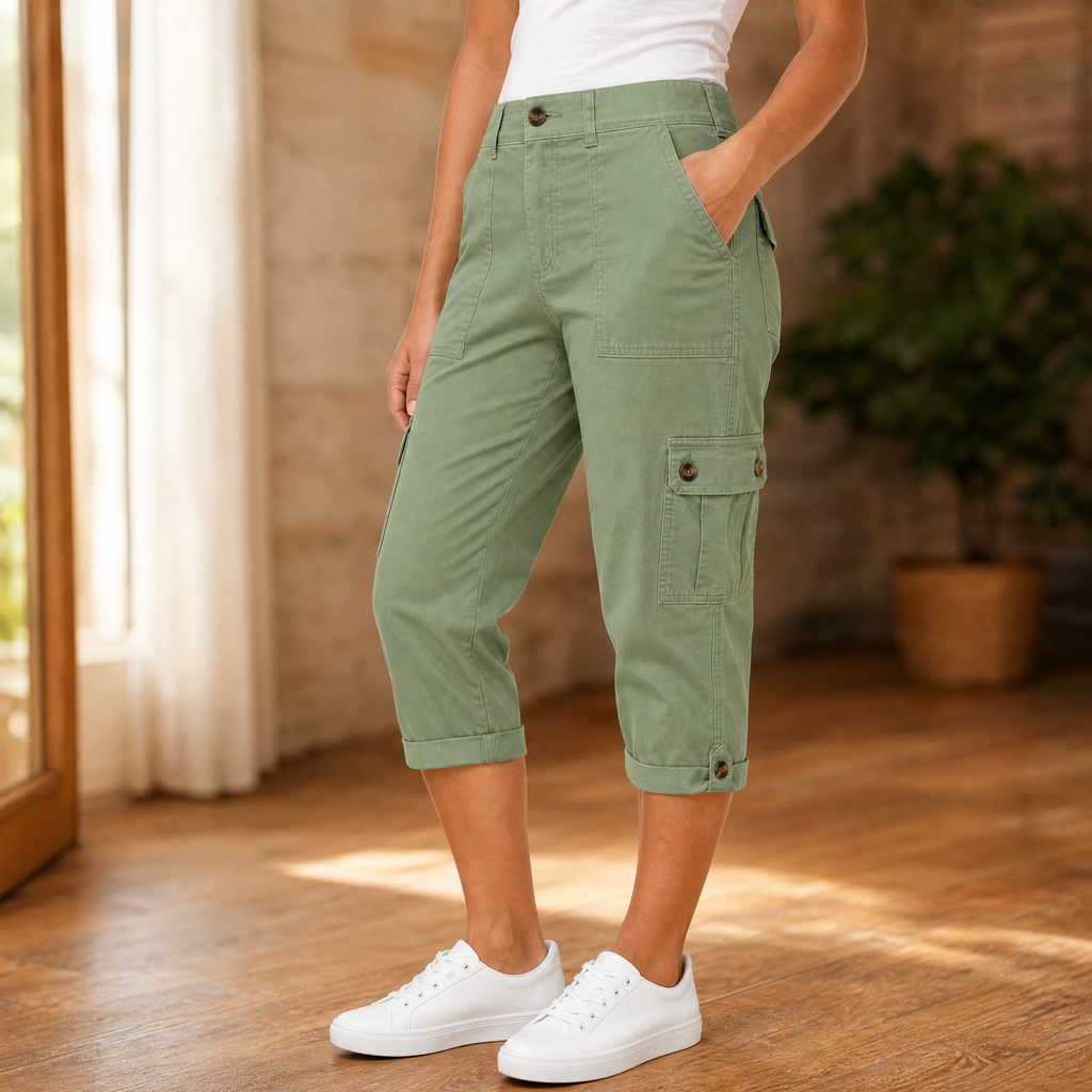 Movana™ – Comfortable Stretch Capri with Pockets