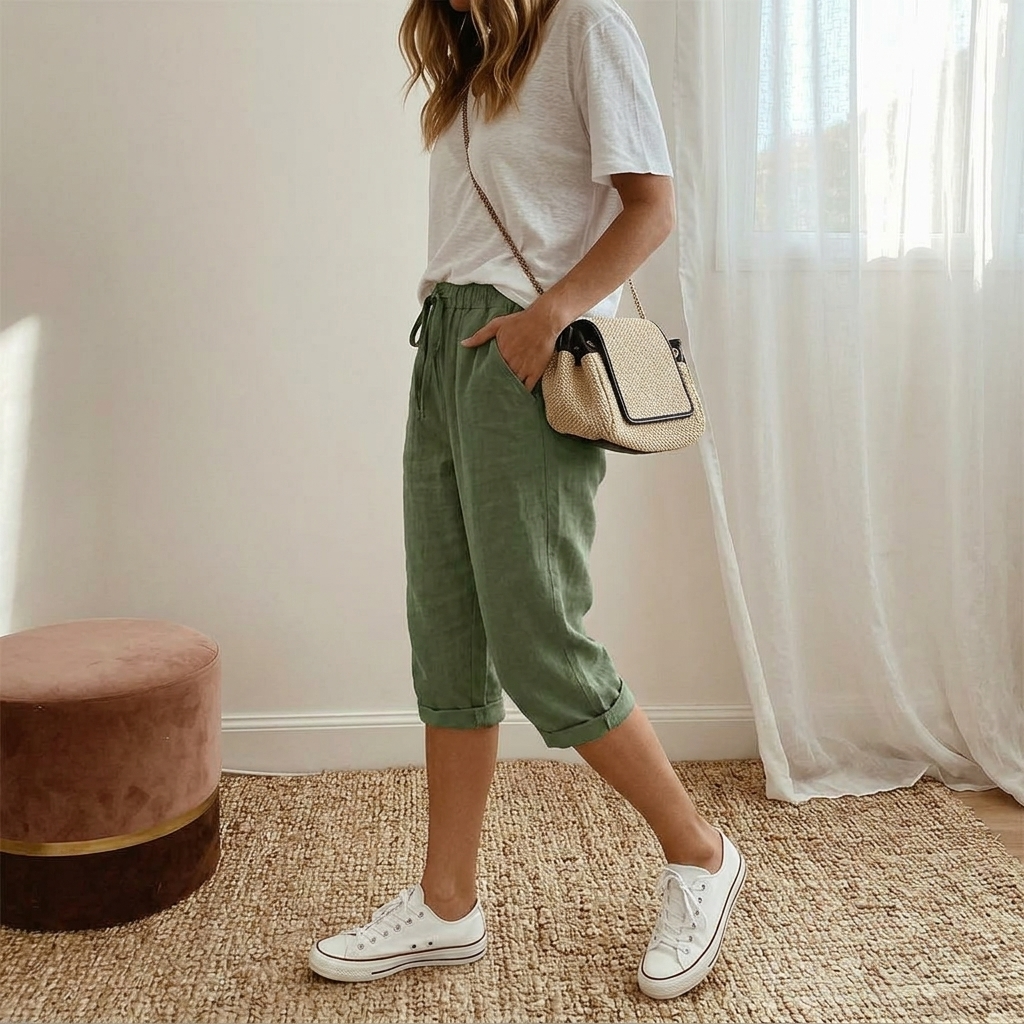Lyora™ – Capri Pants for Effortless Everyday Style
