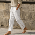 Liora™ – Lace Trim Drawstring Comfort Pants