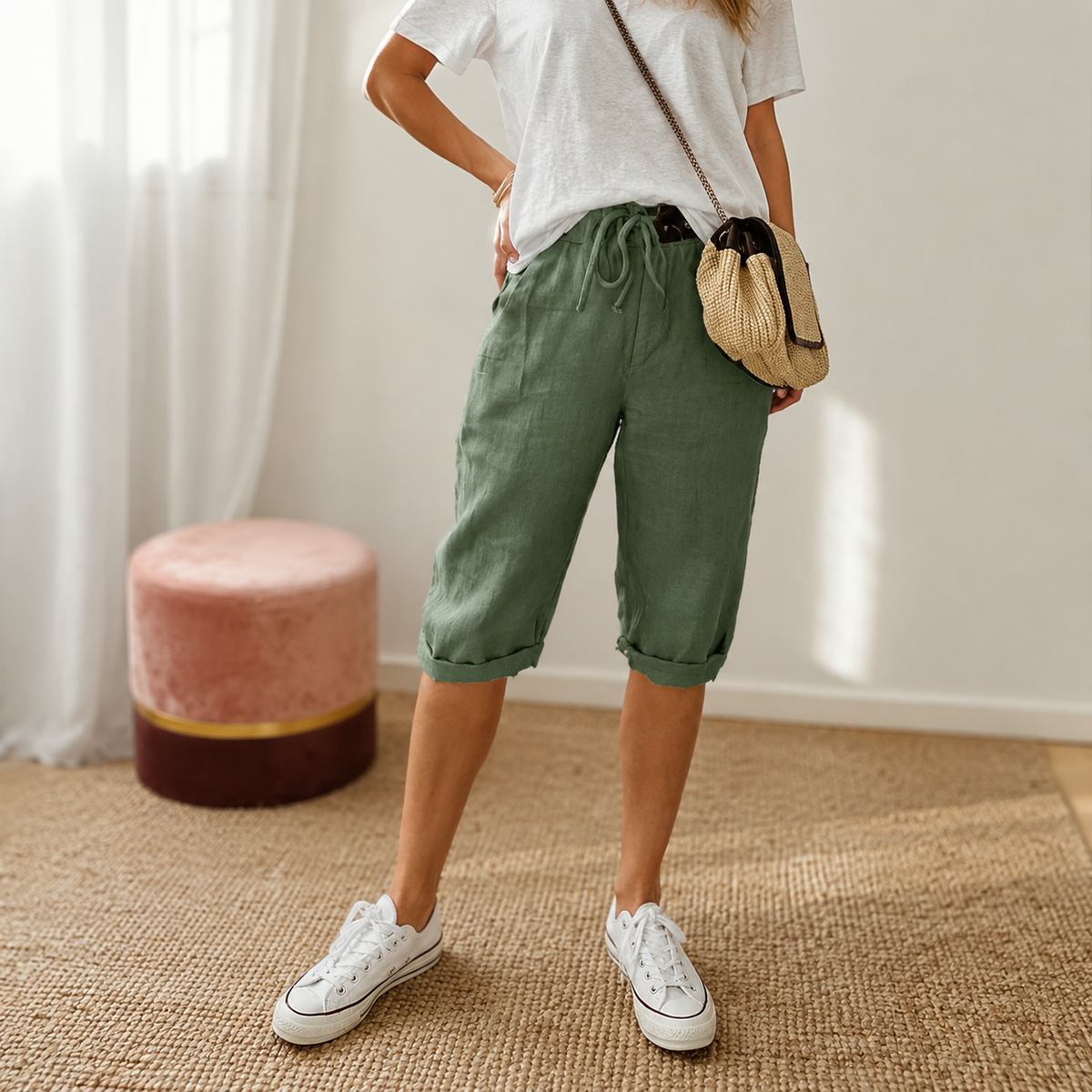 Lunaire™ Capri Pants for Effortless Summer Style