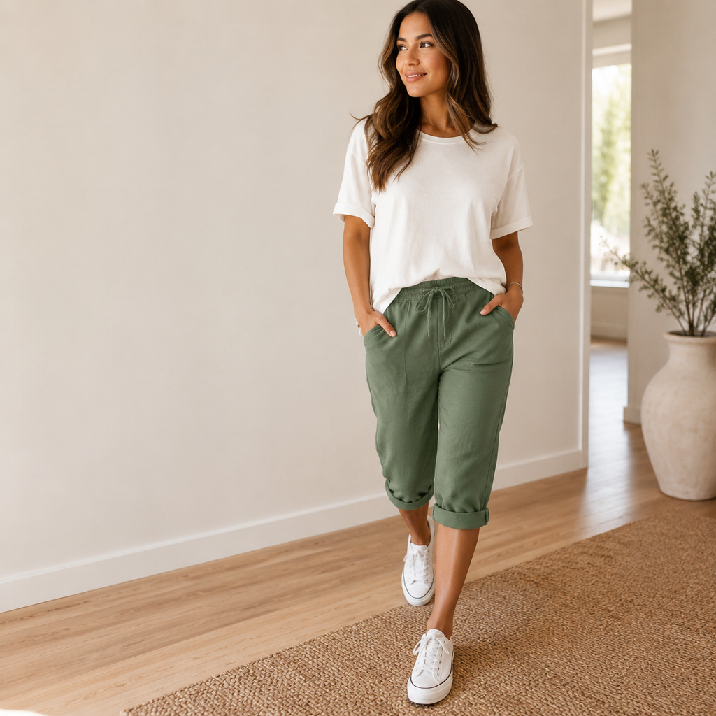Lunaire™ Capri Pants for Effortless Summer Style