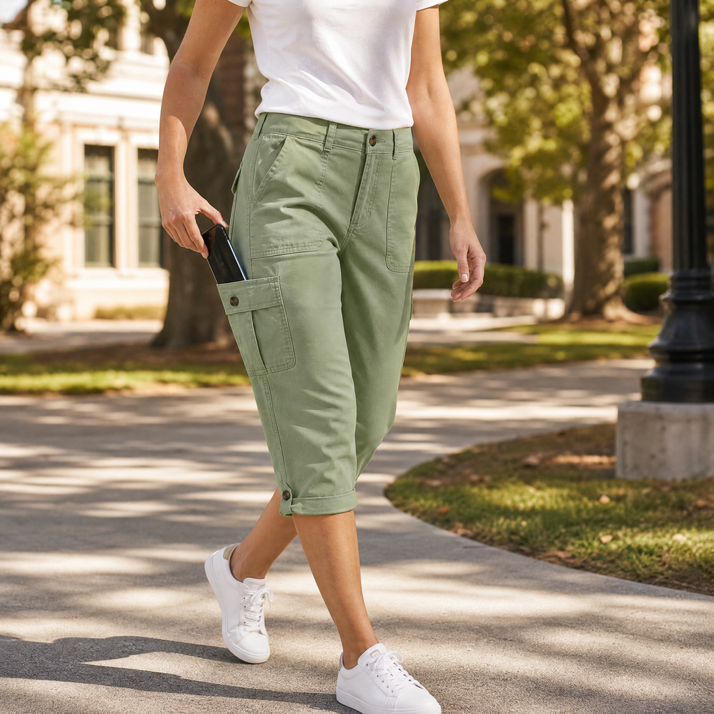 Movana™ – Comfortable Stretch Capri with Pockets