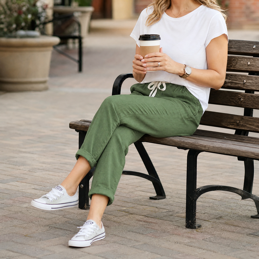Lirenza™ – Soft Ankle Pants for Everyday Wear