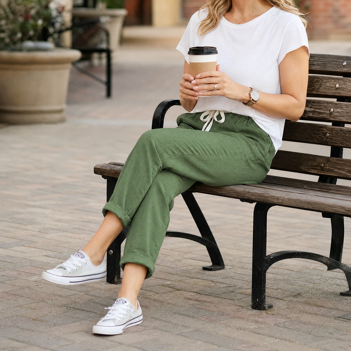 Lirenza™ – Soft Ankle Pants for Everyday Wear