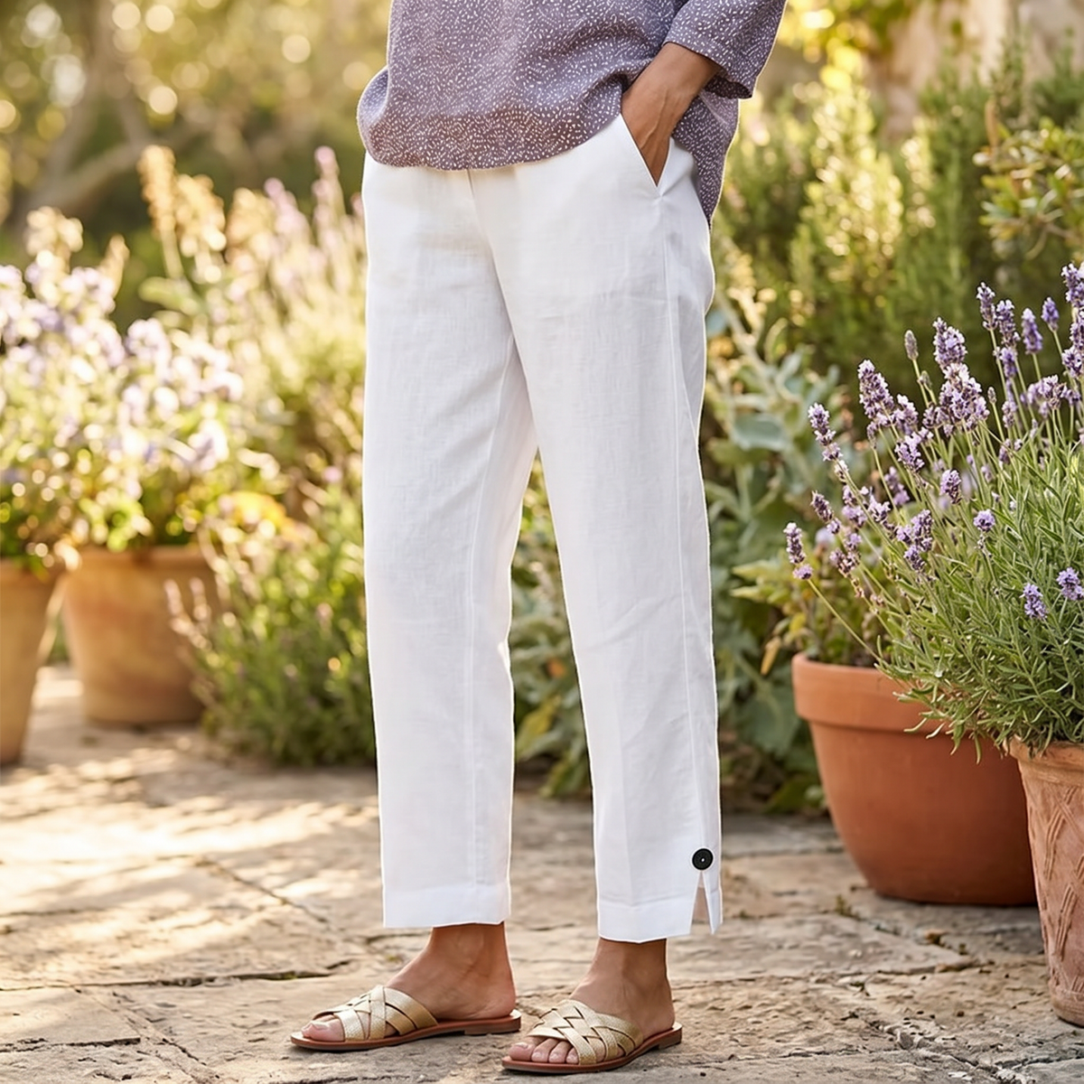 Womee™ – Soft-Stretch Cropped Pants