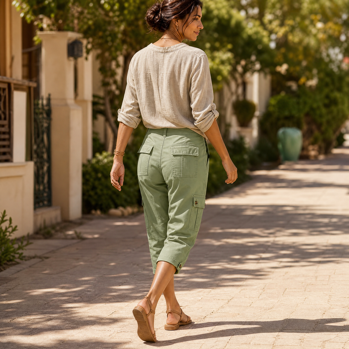 Movana™ – Comfortable Stretch Capri with Pockets
