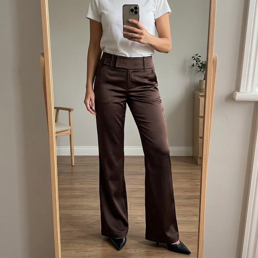 Florevia™ – Elongating Wide-Leg Flare Pants