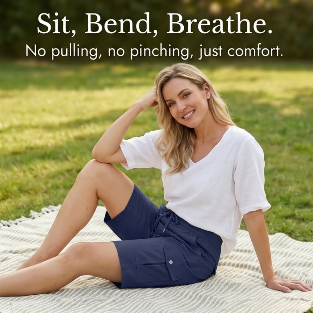Bermuella™ – Quick-Dry Cargo Shorts with 6 Pockets
