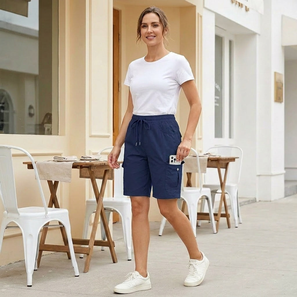 Bermuella™ – Quick-Dry Cargo Shorts with 6 Pockets