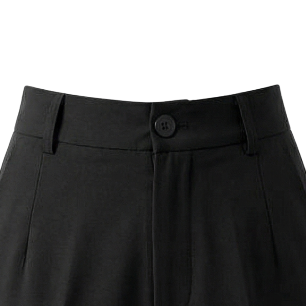 Elara™ - High Waisted Wide Leg Suit Trousers