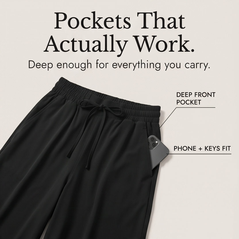 Veluna™ – Effortless Wide-Leg Crop Pants