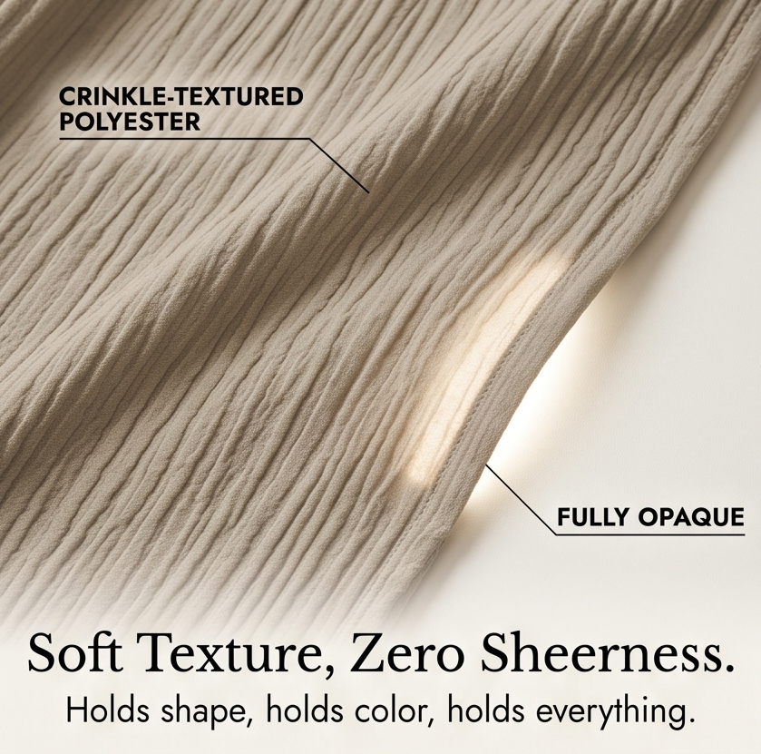 Waverly™ – Crinkle Textured Wide Leg Pants